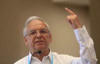 Ministro de hacienda y crédito público de Colombia, Ricardo Bonilla.