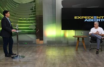 Diego Zavala, hermano del secuestrado por el EPP Fidel Zavala, estuvo anoche en el programa Expediente Abierto.