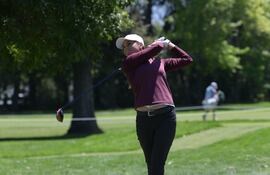 La paraguaya Milagros Chaves (22/6/1998) tuvo una buen segunda ronda ayer en Chile.