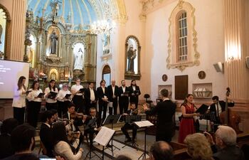 La Iglesia de San Francisco fue uno de los escenarios de los conciertos realizados en el marco del Festival Bach Sudamericano 2023.