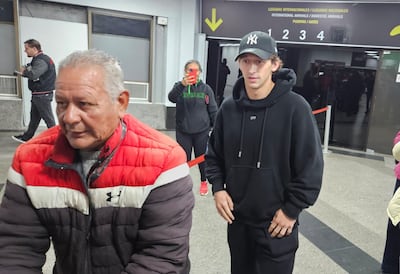 Matías Galarza, futbolista de la selección paraguaya.