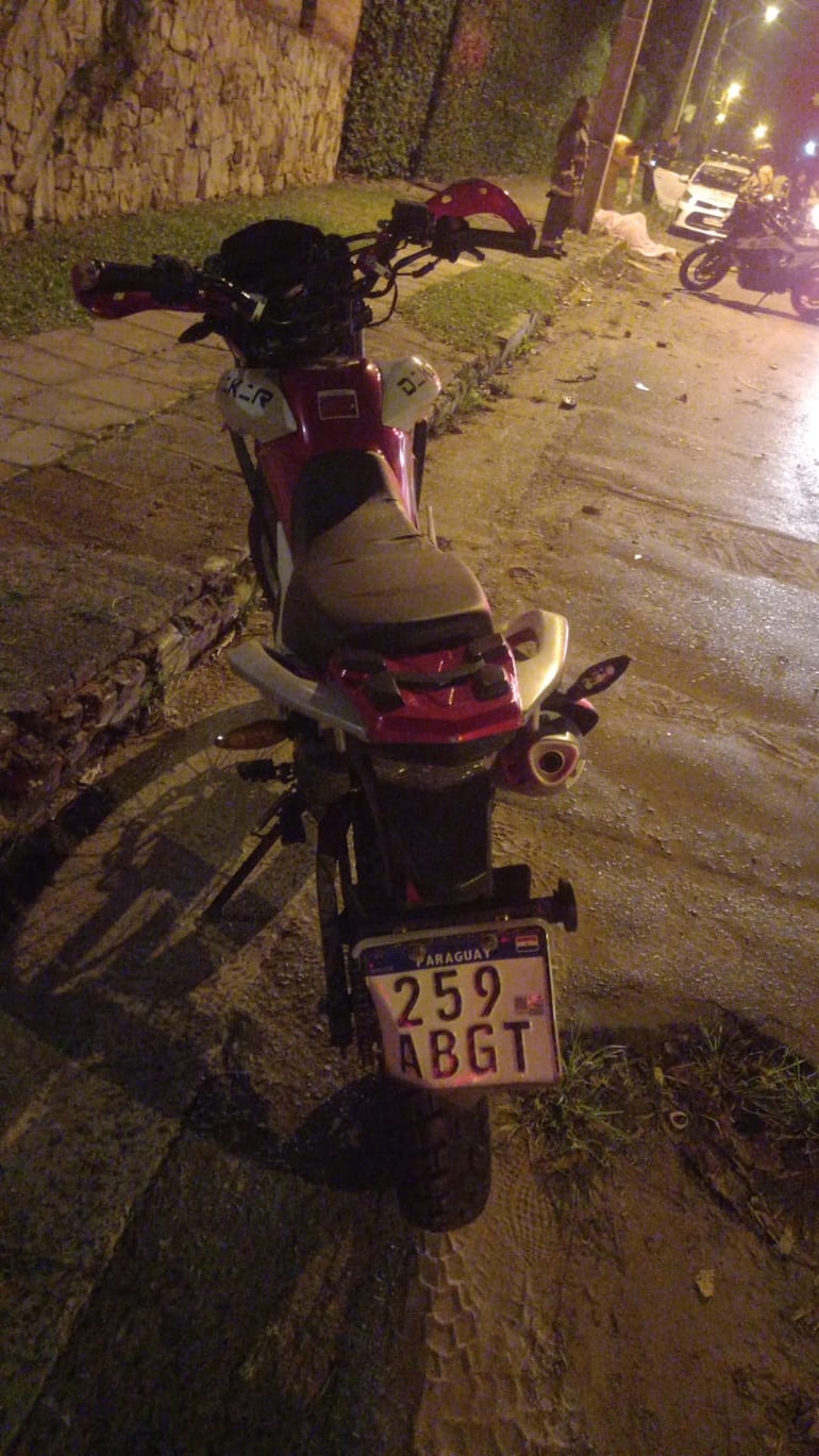 Accidente fatal en el barrio Santa Librada de Asunción.