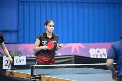 La paraguaya Florencia Valentina Paiva (14 años) es promesa de medalla en el tenis de mesa.
