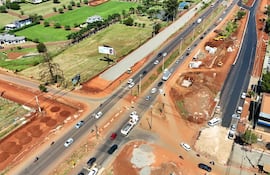 El tránsito de la ruta PY02 será redirigido hacia la avenida San Blas a partir de este domingo.