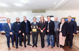 Referentes bancarios fueron becados a Taiwán.