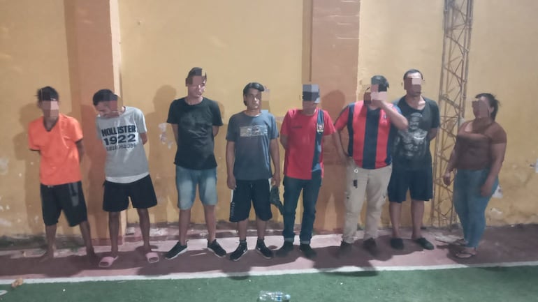 Ocho personas que se desempeñaban como cuidacoches fueron demoradas.