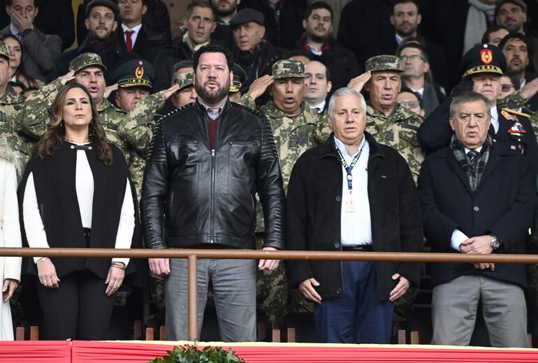 Lorena Méndez, Jorge Capello, Luis Fleitas y Gerardo García.