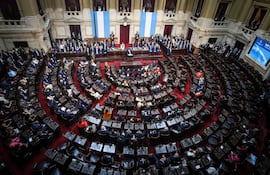 Cámara de Diputados de Argentina, en Buenos Aires.