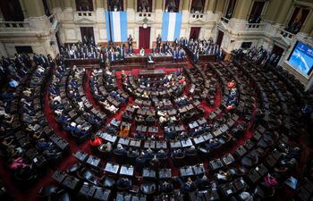 Cámara de Diputados de Argentina, en Buenos Aires.