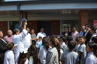 La cocina con comedor ya se encuentra habilitada para su utilización para el programa Hambre Cero