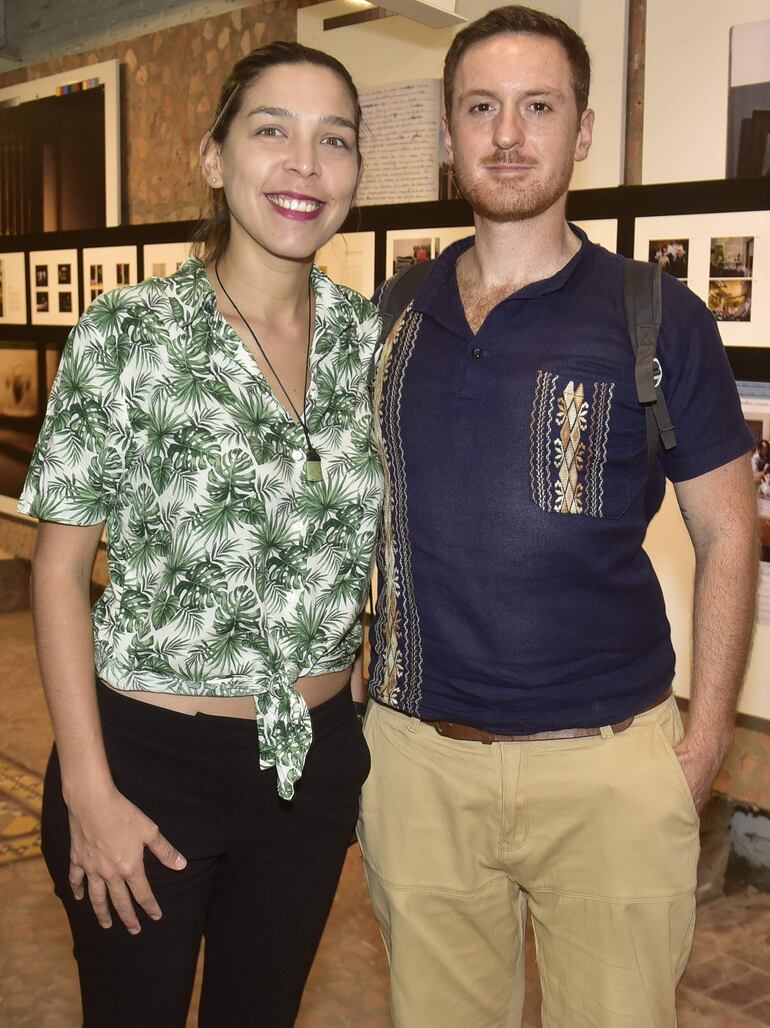 Rosa Solalinde y Matteo Fabi.