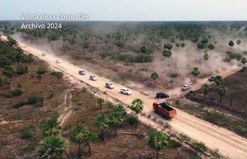 Captura del Documental de la serie Reparando de Derechos: "Comunidad indígena Yakye Axa vs Paraguay", producido por la Corte Interamericana de Derechos Humanos.