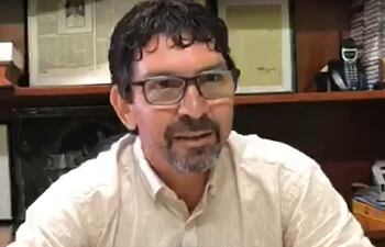 Concejal municipal Ramón Falcón (PPQ) presidente de la Comisión Permanente de la Junta Municipal de Coronel Bogado.