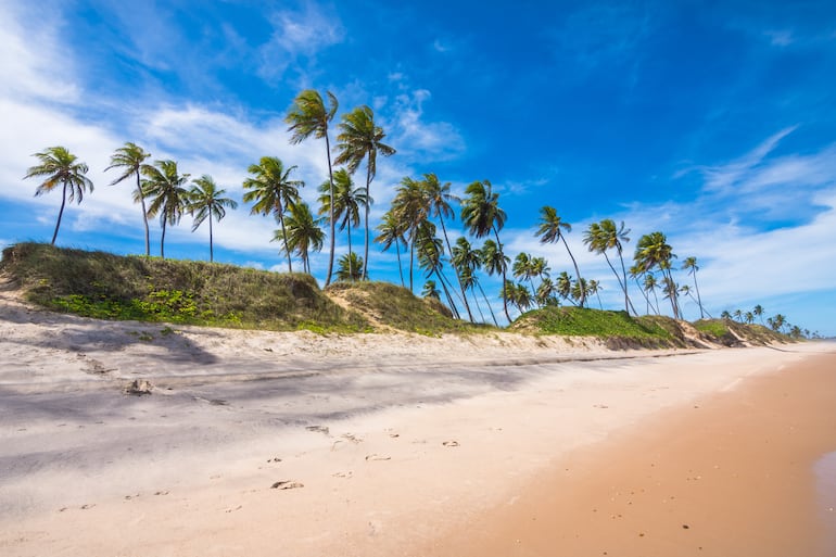 Praia de Massarandupió - Bahía, Brasil.