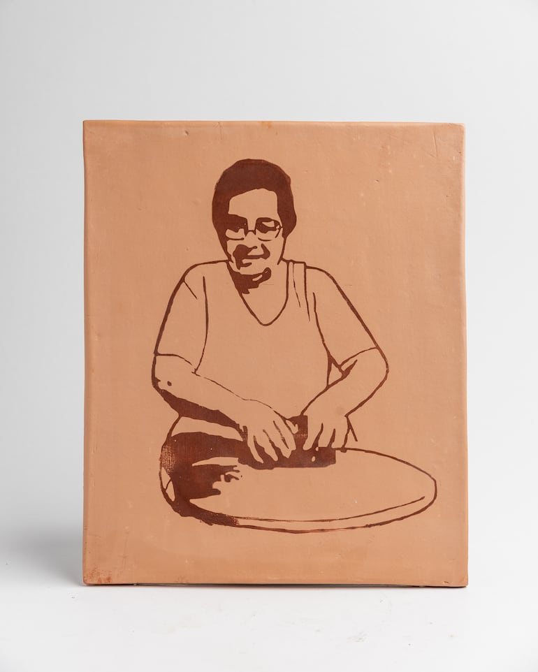 Piezas expuestas hoy en la muestra "VIva la IA - ¿Quién cuida el agua?".