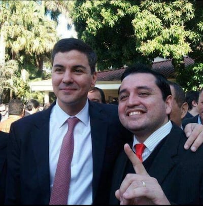 Luis Bello y Santiago Peña, en una foto de archivo.