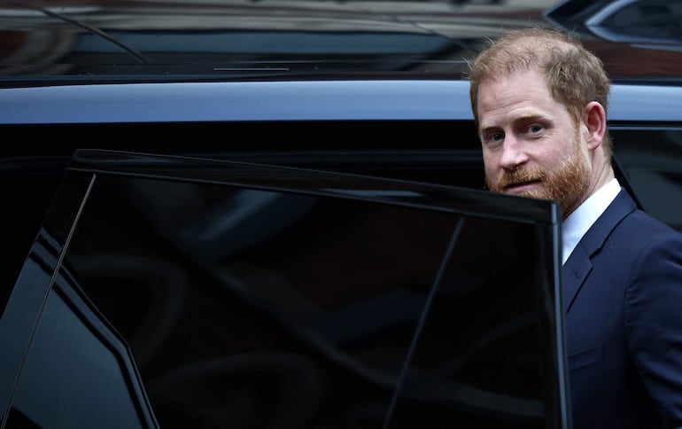 El príncipe Harry, Duque de Sussex, habría mandado mensajes a la reportera Charlotte Griffiths. (Henry NICHOLLS / AFP)