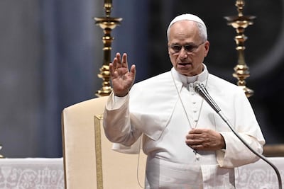 El papa León XIV.