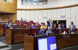 Bancada cartista de la Cámara de Senadores
