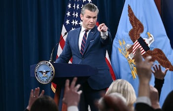 Pete Hegseth, secretario de Guerra de Estados Unidos.