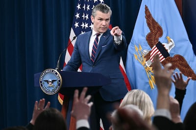 Pete Hegseth, secretario de Guerra de Estados Unidos.
