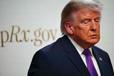 El presidente de los Estados Unidos, Donald Trump.