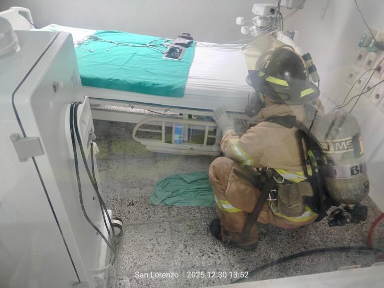 Evacúan terapia pediátrica del Hospital de Clínicas por derrame de ácido