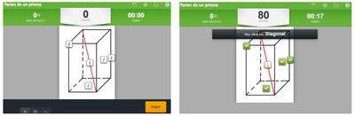 Al previsualizar la actividad podemos verla en las dos modalidades: