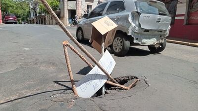 Bache sobre Herrera casi Iturbe.