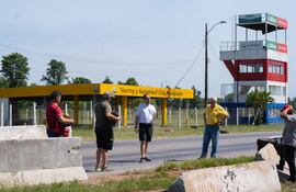 Mauricio Barreto y Jorgen Johansen durante la visita al VRD.