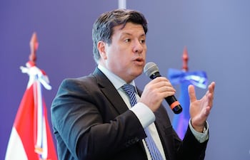 Javier Giménez, ministro de Industria y Comercio (MIC)