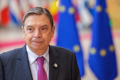 Luis Planas, ministro español de Agricultura, Pesca y Alimentación.