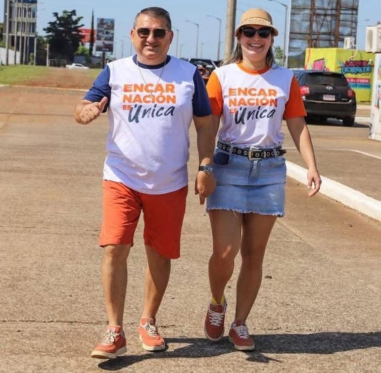 Intendente de Encarnación desvincula a su exnovia tras supuesta ruptura