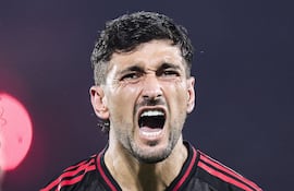 El uruguayo Giorgian Daniel de Arrascaeta Benedetti (31 años), abrió con su tanto el camino de la goleada del Flamengo contra Bragantino.