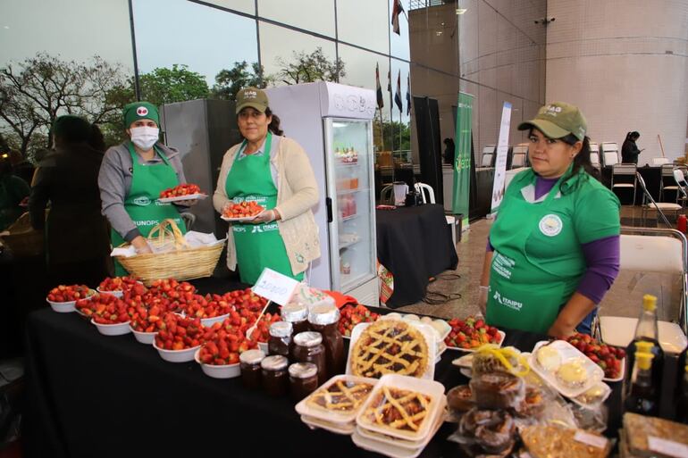 Productoras de frutilla de la ciudad de Itá.