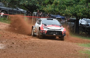 Alejandro Galanti en el Campeonato Nacional de Rally- CODASUR Caacupé - Cordillera
