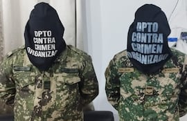 Dos militares de apellido Villalba, un sargento ayudante y un sargento primero, detenido en el marco de la operación Barret.