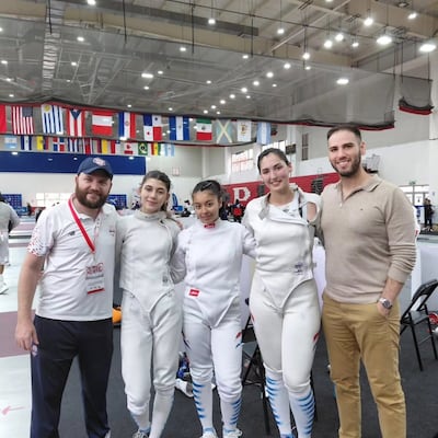 El Team Paraguay que tomó parte del Campeonato Panamericano de Esgrima en Lima, Perú. El año entrante se realizarán los Juegos Panamericanos en la capital incaica.