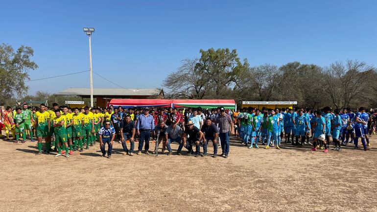 Recientemente también se realizó un torneo deportivo en la zona. 