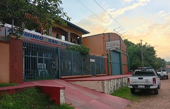 Fachada de la vivienda donde ocurrió el intento de feminicidio