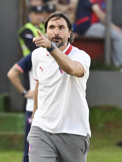 Diego Hernán Martínez, director técnico argentino de Cerro Porteño.