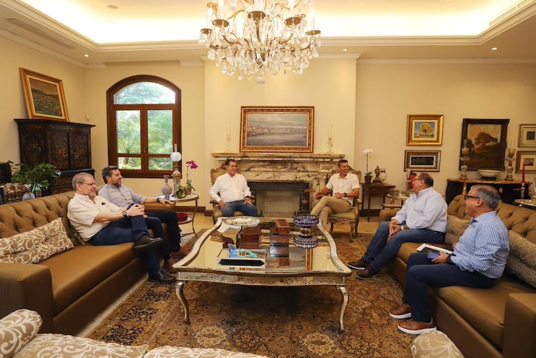 Horacio Cartes Santiago Peña Pedro Alliana Antonio Barrios