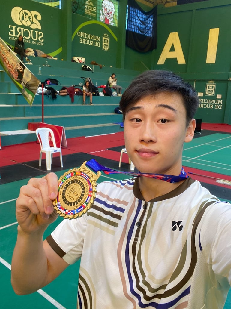 Leo Lee, campeón en Sucre, Bolivia.