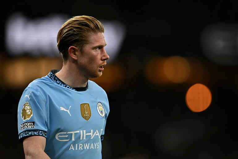 El belga Kevin de Bruyne, jugador del Manchester City.
