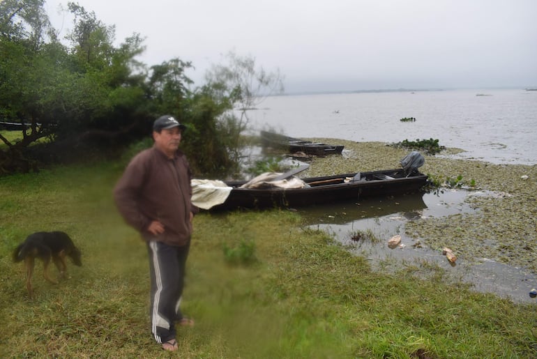 Alerta en Ayolas ante posible desborde del Paraná.