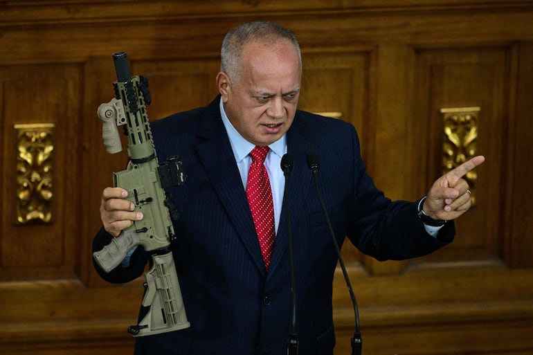 Diosdado Cabello, ministro de Interior de Venezuela. 