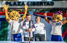 El Fuego Panamericano sigue su recorrido por nuestro país.