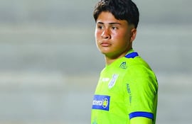 Juan Antoniel Armoa Florenciani (18 años), portero del Sportivo 2 de Mayo.