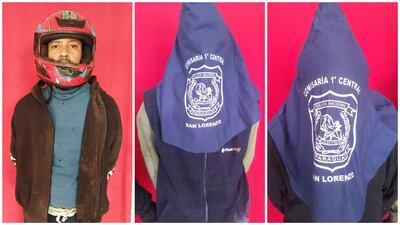 Estas tres personas fueron aprehendidas señaladas como autores de robos de motocicletas.