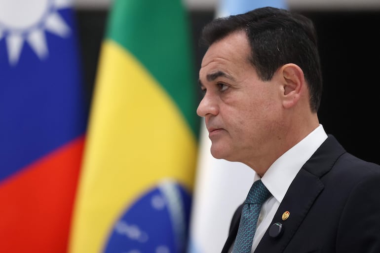 El ministro de Relaciones Exteriores de Paraguay, Rubén Ramírez Lezcano. EFE/ Juan Pablo Pino